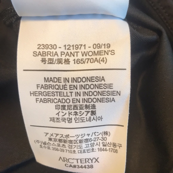 🖤 Sabria arcteryx Pant Women’s 🖤 - Picture 6 of 16